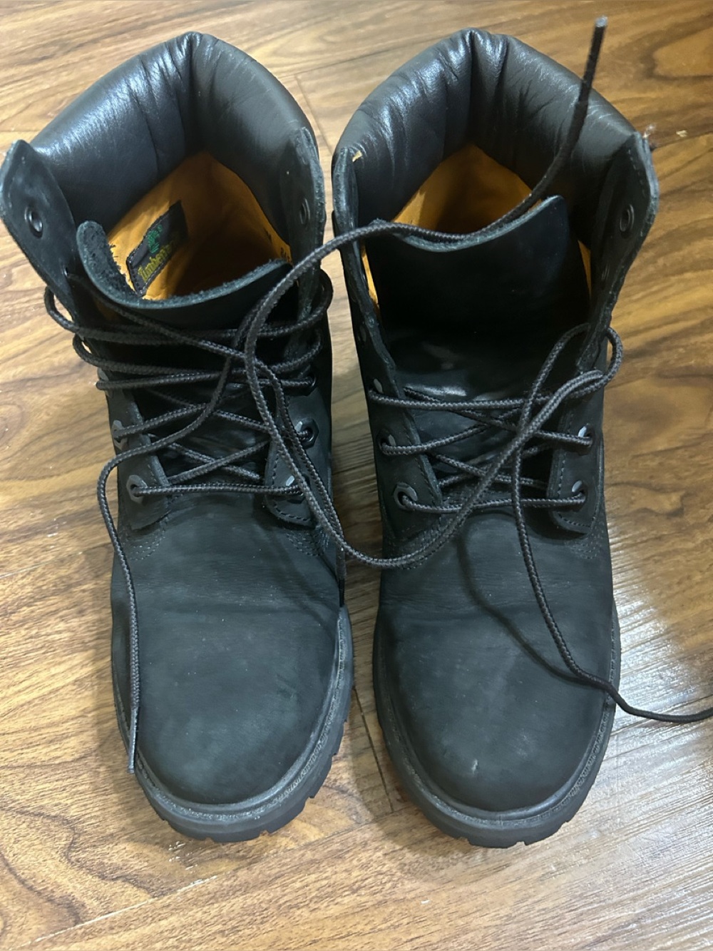 Timberland black boots. Size 7 Women’s. Good condition